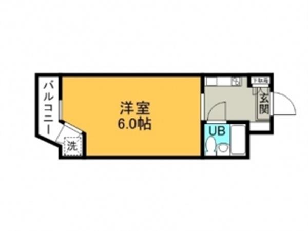 上北沢 1R 完全独立公寓